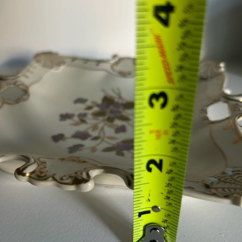 Hand Painted Vintage Lefton China Decorative Plate 2560 - Picture 5 of 7